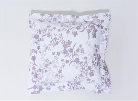 Funda cojín lila  45X45